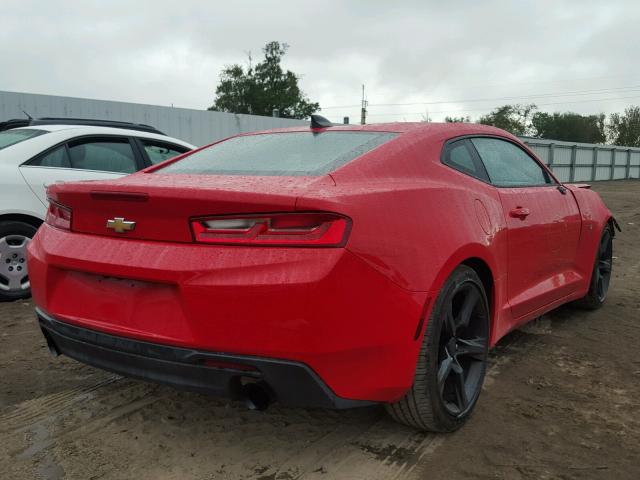 1G1FB1RX1H0145692 - 2017 CHEVROLET CAMARO LT RED photo 4