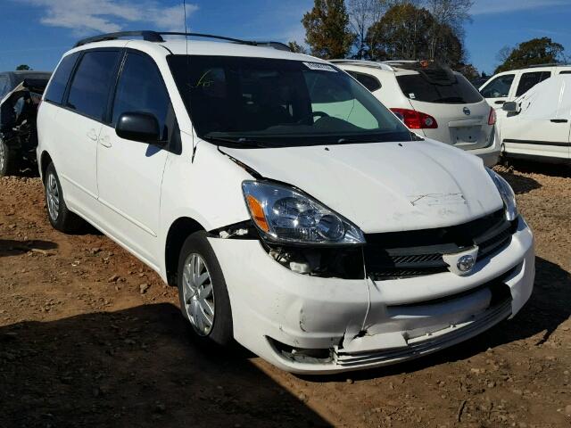 5TDZA23C84S048936 - 2004 TOYOTA SIENNA CE WHITE photo 1