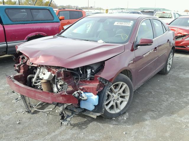 1G11C5SL1FF200190 - 2015 CHEVROLET MALIBU 1LT 栗色 照片 2