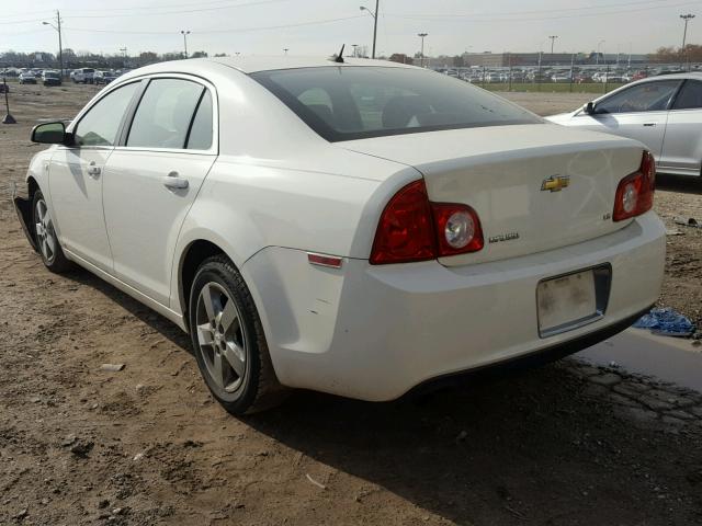 1G1ZG57B084227936 - 2008 CHEVROLET MALIBU LS თეთრი ფოტო 3