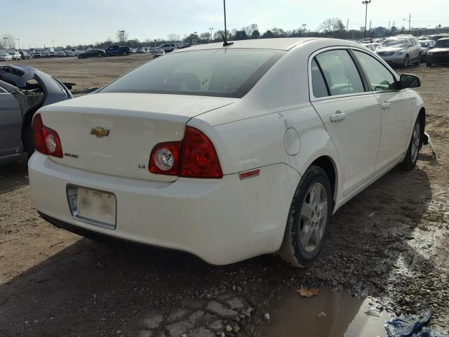 1G1ZG57B084227936 - 2008 CHEVROLET MALIBU LS WHITE photo 4