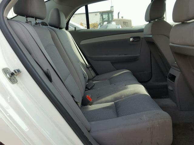1G1ZG57B084227936 - 2008 CHEVROLET MALIBU LS თეთრი ფოტო 6