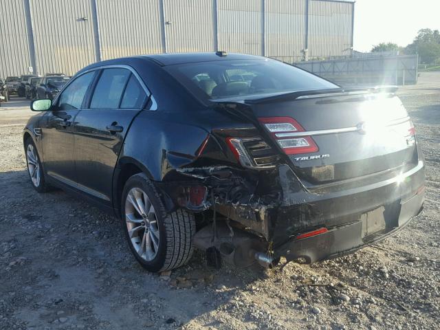 1FAHP2KT2DG229073 - 2013 FORD TAURUS SHO BLACK photo 3