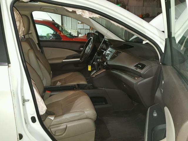 5J6RM4H73CL006733 - 2012 HONDA CR-V EXL 白色 照片 5