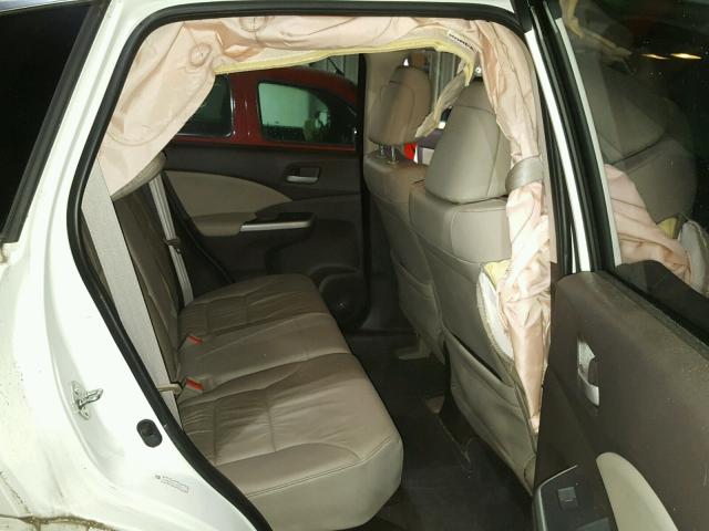 5J6RM4H73CL006733 - 2012 HONDA CR-V EXL 白色 照片 6