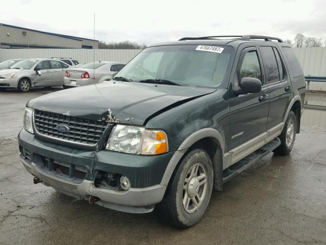 1FMZU73K92ZC81629 - 2002 FORD EXPLORER X GREEN photo 2