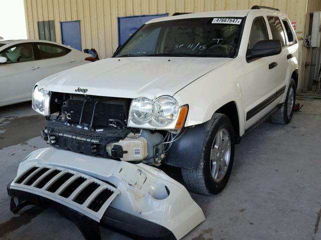 1J4GS48K96C151362 - 2006 JEEP GRAND CHER WHITE photo 2