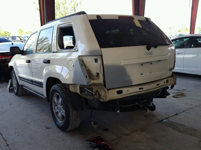 1J4GS48K96C151362 - 2006 JEEP GRAND CHER WHITE photo 3