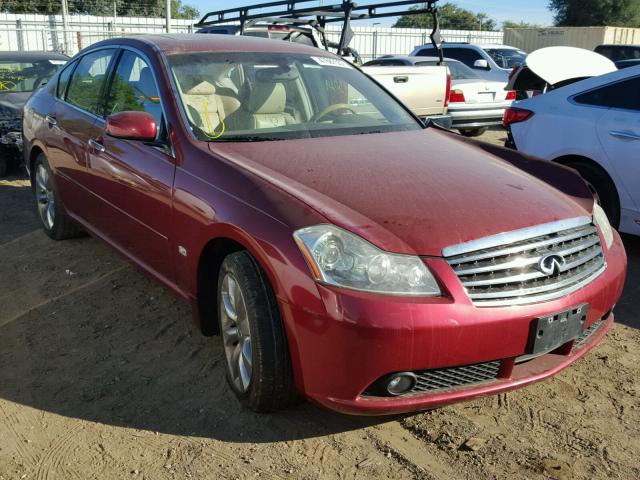 JNKAY01F46M261227 - 2006 INFINITI M35 BASE RED photo 1