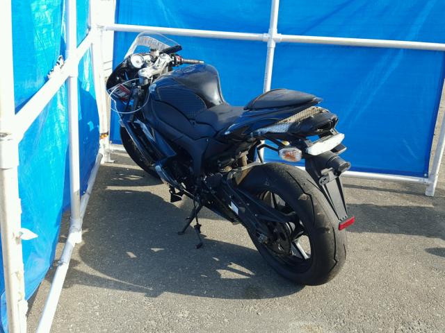 JKAZX4P118A036126 - 2008 KAWASAKI ZX600 P BLACK photo 3