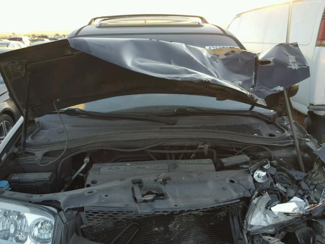 2HNYD18272H514312 - 2002 ACURA MDX BLACK photo 7