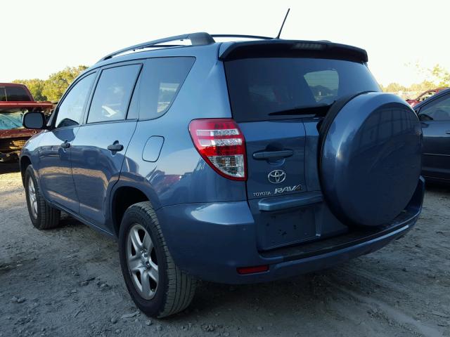 JTMZF4DV4AD017669 - 2010 TOYOTA RAV4 BLUE photo 3