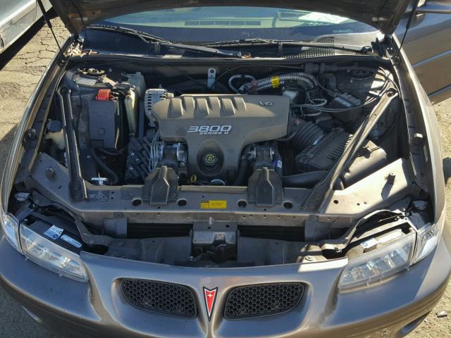 1G2WP52K4XF329989 - 1999 PONTIAC GRAND PRIX 棕色 照片 7