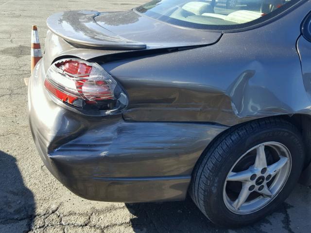 1G2WP52K4XF329989 - 1999 PONTIAC GRAND PRIX 棕色 照片 9