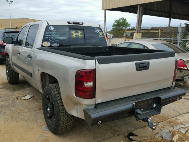 3GCEK13337G546552 - 2007 CHEVROLET SILVERADO GOLD photo 3