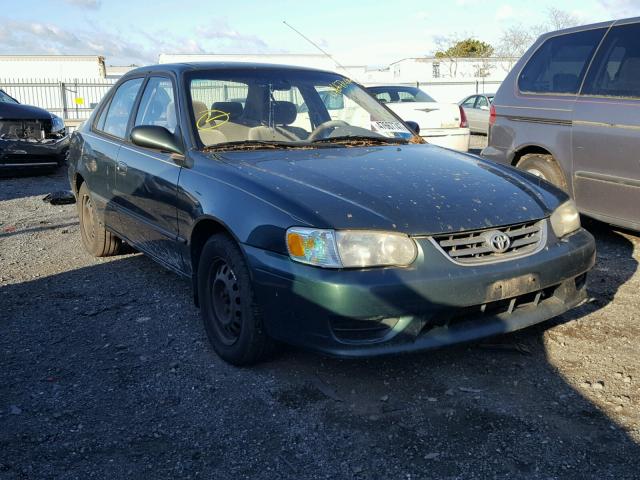 2T1BR12E52C574955 - 2002 TOYOTA COROLLA CE GREEN photo 1