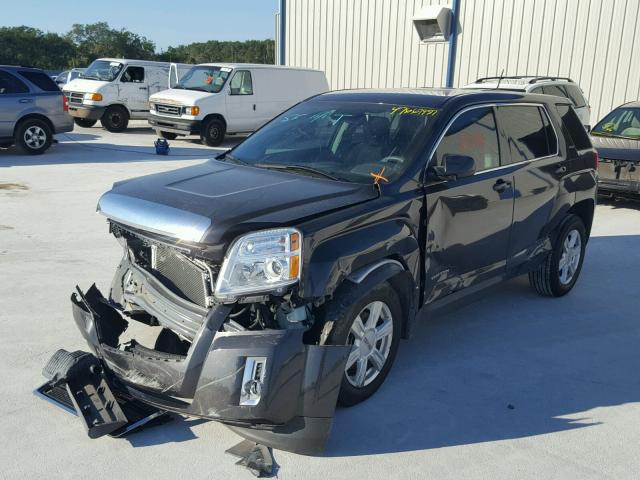 2GKALMEK6F6198360 - 2015 GMC TERRAIN SL BLACK photo 2