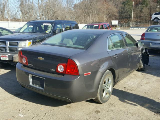 1G1ZA5E06A4101931 - 2010 CHEVROLET MALIBU LS GRAY photo 4