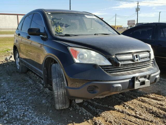 3CZRE38319G708382 - 2009 HONDA CR-V LX BLACK photo 1