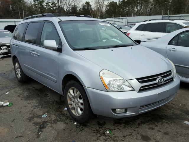 KNDMB233X76170127 - 2007 KIA SEDONA EX SILVER photo 1