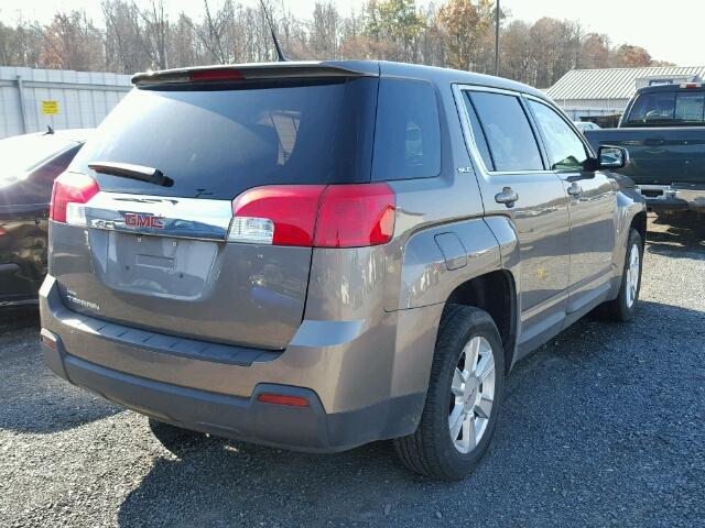 2GKALMEK9C6284046 - 2012 GMC TERRAIN SL GRAY photo 4