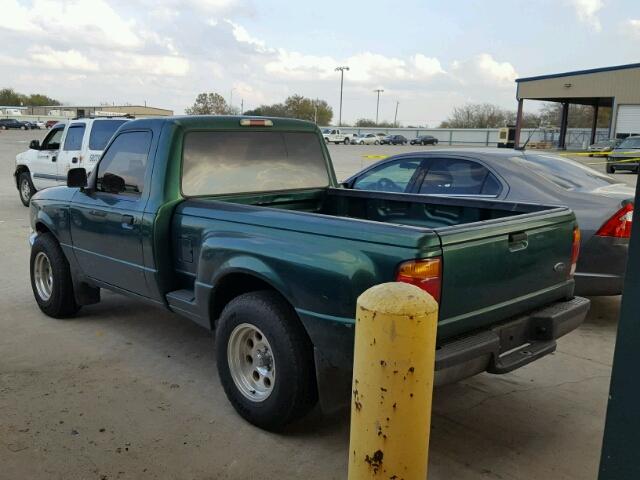 1FTYR10C1XPA78071 - 1999 FORD RANGER GREEN photo 3