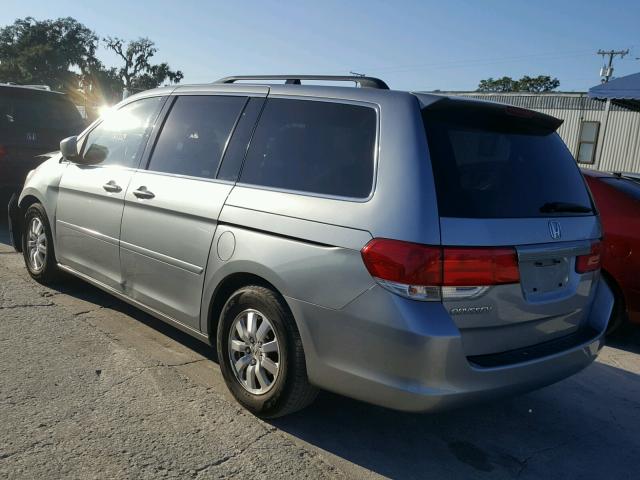 5FNRL38488B010604 - 2008 HONDA ODYSSEY EX SILVER photo 3