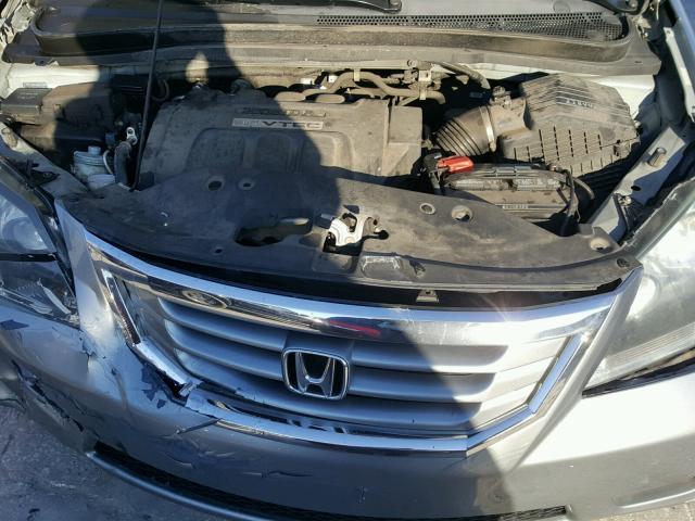 5FNRL38488B010604 - 2008 HONDA ODYSSEY EX SILVER photo 7