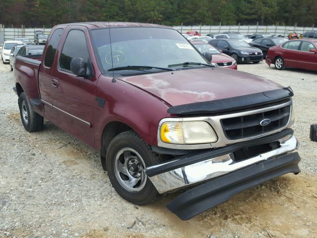 1FTZX0764WKB88578 - 1998 FORD F150 BURGUNDY photo 1