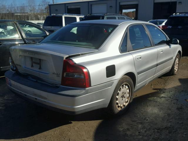 YV1TS94DXY1081243 - 2000 VOLVO S80 SILVER photo 4