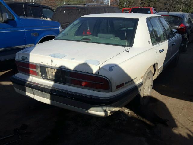 1G4CW53L1M1625209 - 1991 BUICK PARK AVENU WHITE photo 4