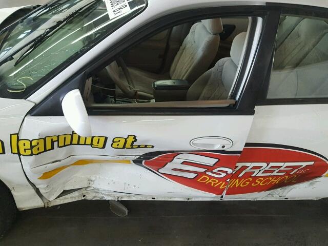 1G1NE52J43M521271 - 2003 CHEVROLET MALIBU LS 白色 照片 10