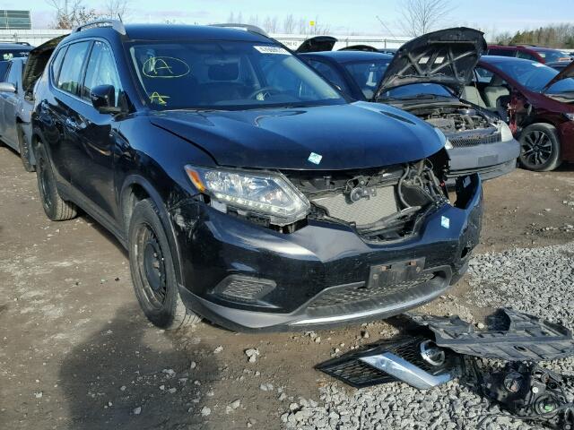 5N1AT2MT2EC848054 - 2014 NISSAN ROGUE S BLACK photo 1