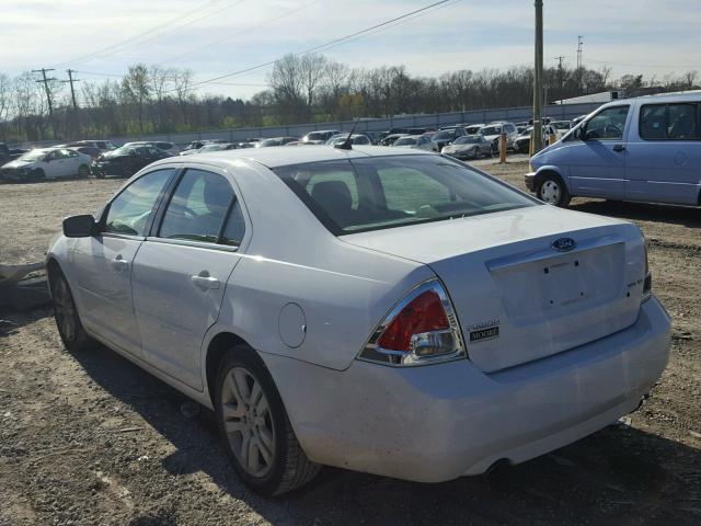 3FAHP08107R148161 - 2007 FORD FUSION SEL WHITE photo 3