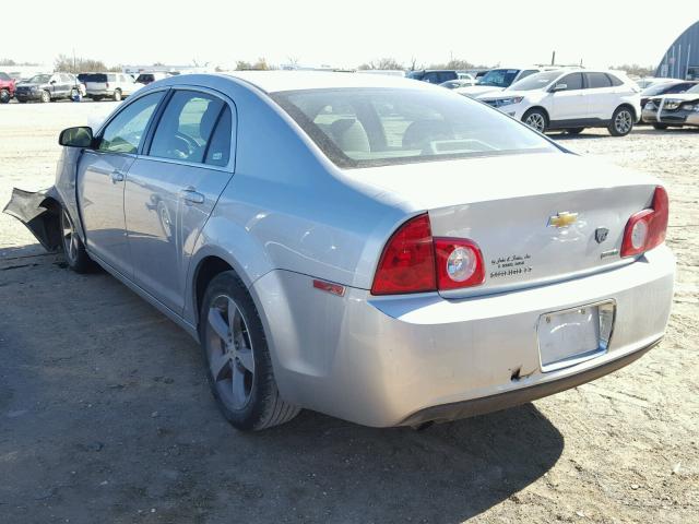 1G1ZC5EUXBF130139 - 2011 CHEVROLET MALIBU 1LT 银色 照片 3