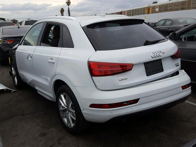 WA1EFCFS4GR008696 - 2016 AUDI Q3 PREMIUM WHITE photo 3