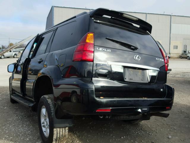 JTJBT20X970147966 - 2007 LEXUS GX 470 BLACK photo 3