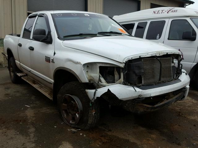 3D7KS28L99G527689 - 2009 DODGE RAM 2500 WHITE photo 1