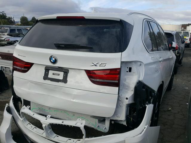 5UXKR2C30H0U22179 - 2017 BMW X5 SDRIVE3 WHITE photo 4