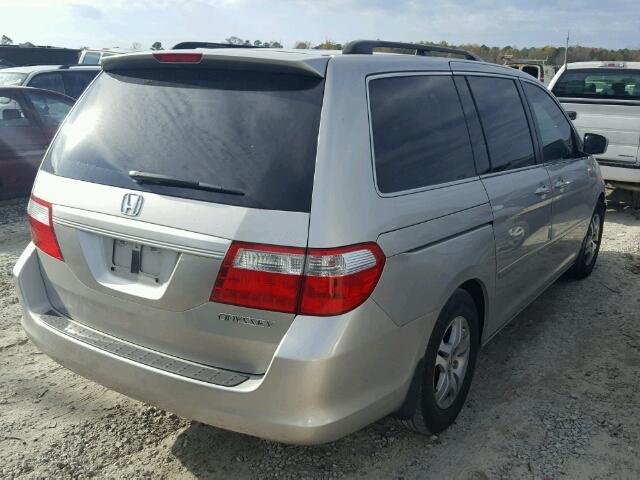 5FNRL38485B417754 - 2005 HONDA ODYSSEY EX TAN photo 4