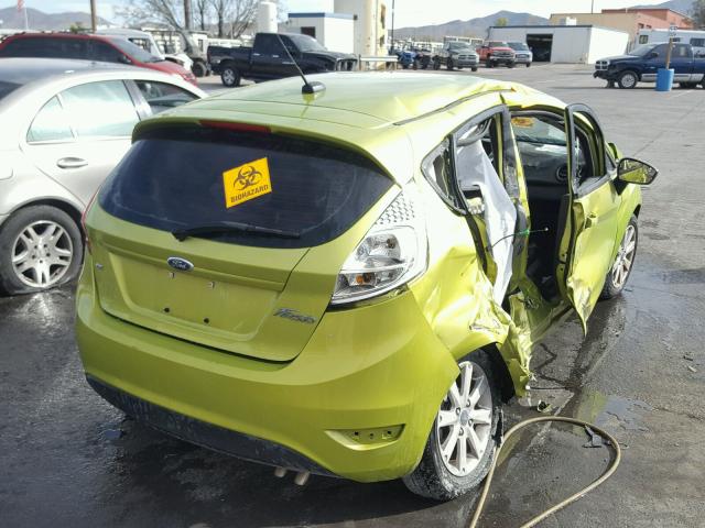 3FADP4EJ7CM153617 - 2012 FORD FIESTA SE GREEN photo 4