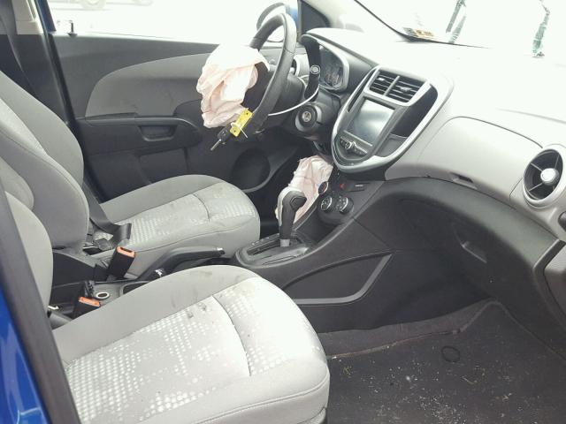 1G1JB5SG7H4150609 - 2017 CHEVROLET SONIC LS 蓝色 照片 5