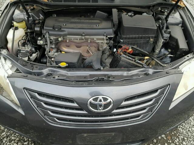 4T1BE46K89U325460 - 2009 TOYOTA CAMRY BASE GRAY photo 7