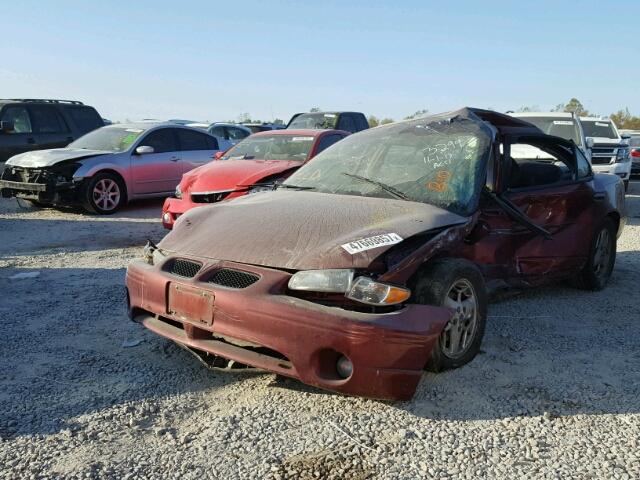 1G2WK52J63F113299 - 2003 PONTIAC GRAND PRIX მუქწითელი ფოტო 2