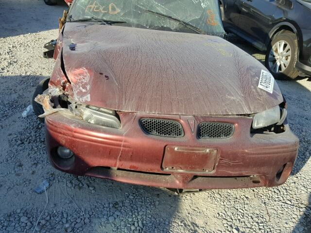 1G2WK52J63F113299 - 2003 PONTIAC GRAND PRIX მუქწითელი ფოტო 7