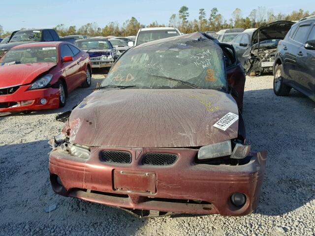 1G2WK52J63F113299 - 2003 PONTIAC GRAND PRIX მუქწითელი ფოტო 9