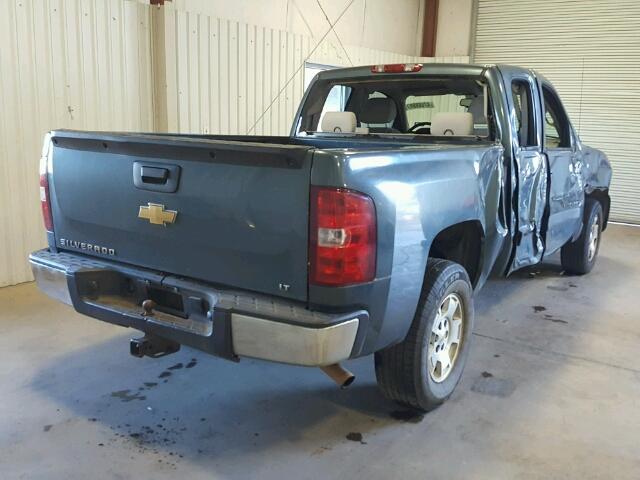 1GCEC19C37Z541646 - 2007 CHEVROLET SILVERADO BLUE photo 4