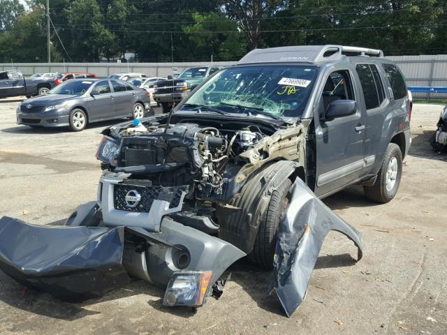 5N1AN0NU5DN810875 - 2013 NISSAN XTERRA X GRAY photo 2