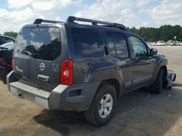 5N1AN0NU5DN810875 - 2013 NISSAN XTERRA X GRAY photo 4