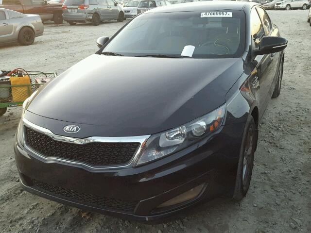 5XXGM4A73DG248107 - 2013 KIA OPTIMA LX BLACK photo 2